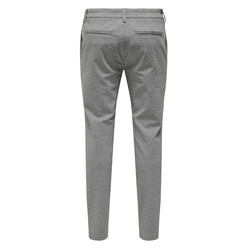 Pantalon fluide Gris Foncé Homme Only & Sons Thor vue 2