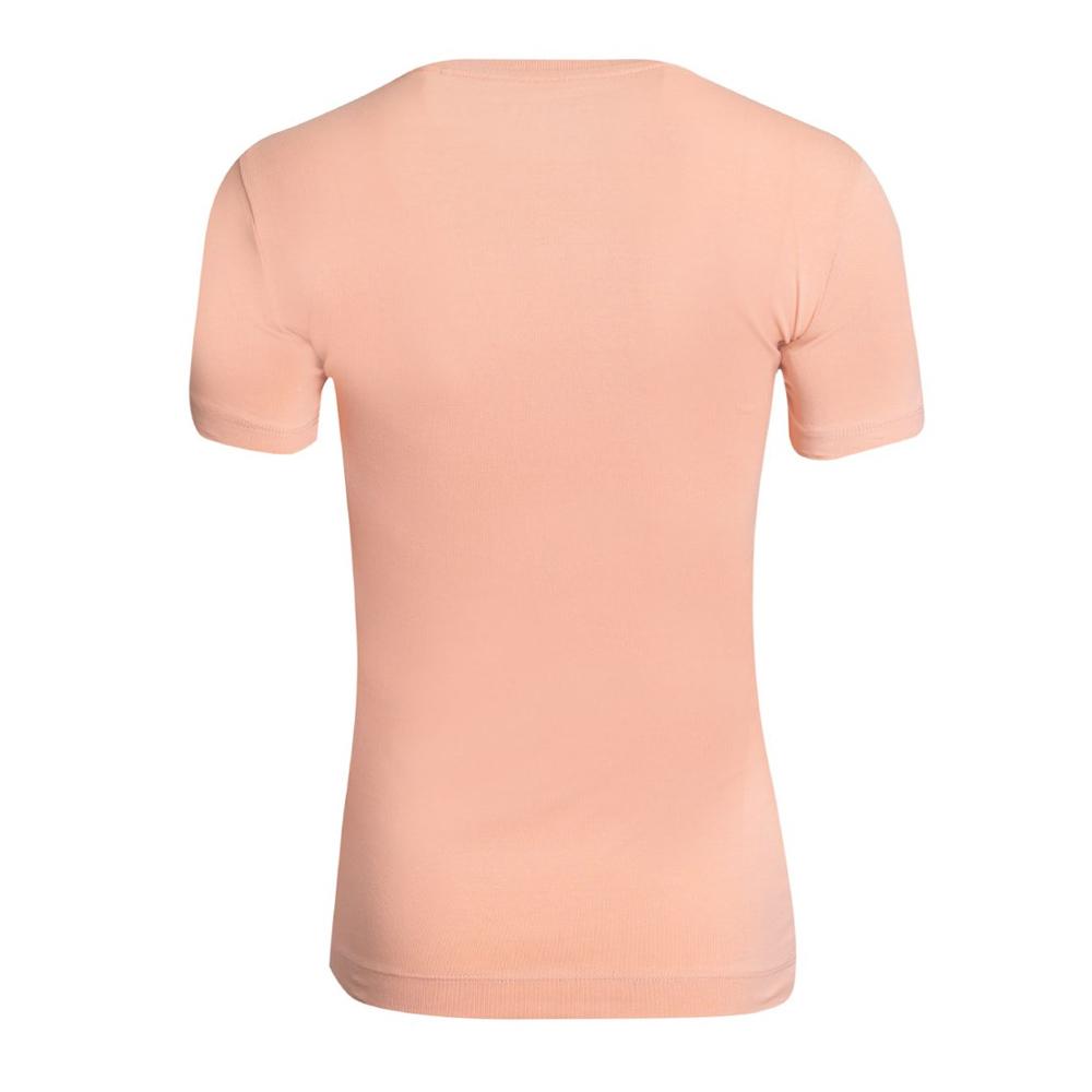 T-shirt Orange Femme Guess W3GI43JA914 vue 2