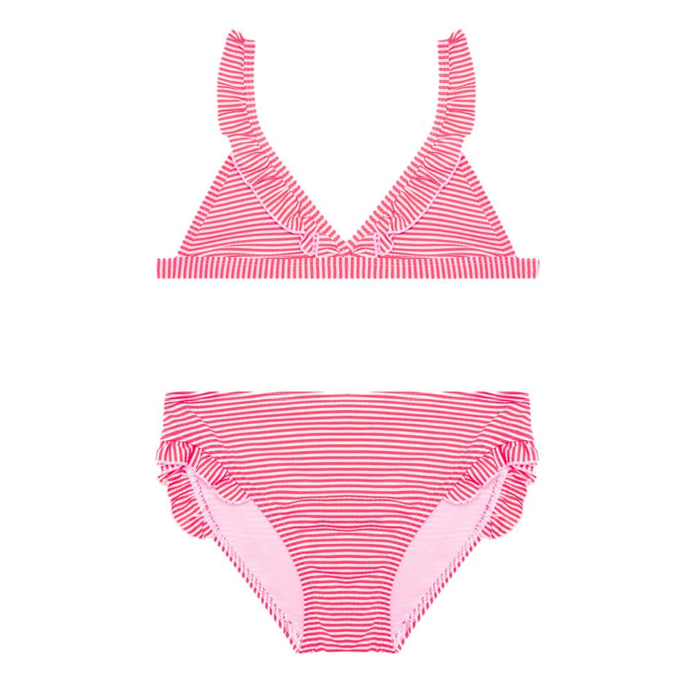 Maillot de bain 2 pièces Rose Fille Name It Zannah pas cher