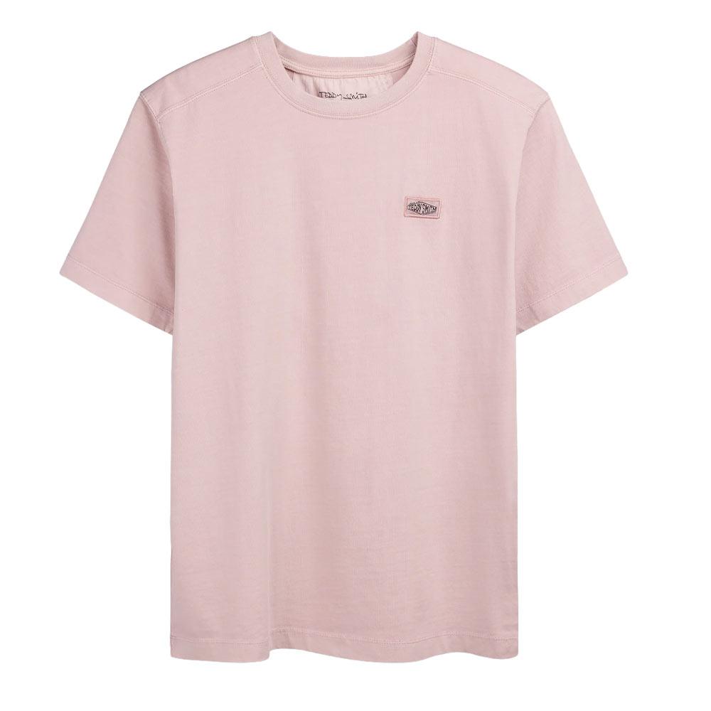 T-Shirt Rose Homme Teddy Smith Nateo pas cher