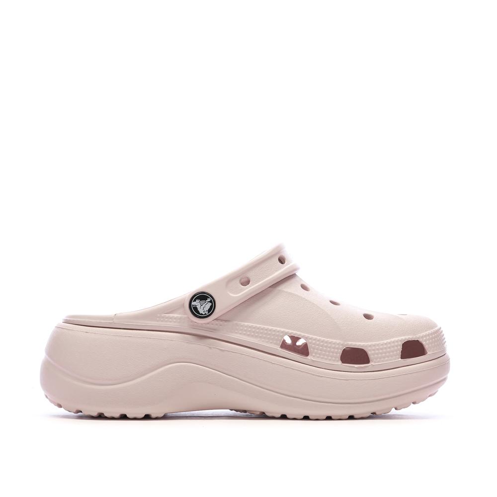 Sandalias Crocs rosa pálido para mujer Baya ver 2