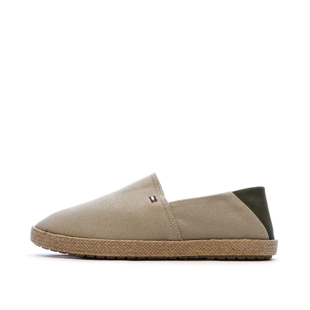 Espadrilles Beiges Homme Tommy Hilfiger Hilfiger FM0FM05353 pas cher
