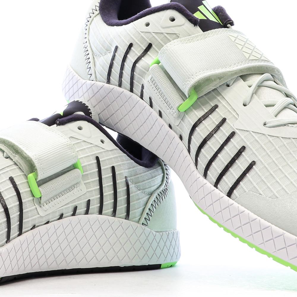 Chaussures d'haltérophilie Verte Pale Homme Adidas The Total vue 7
