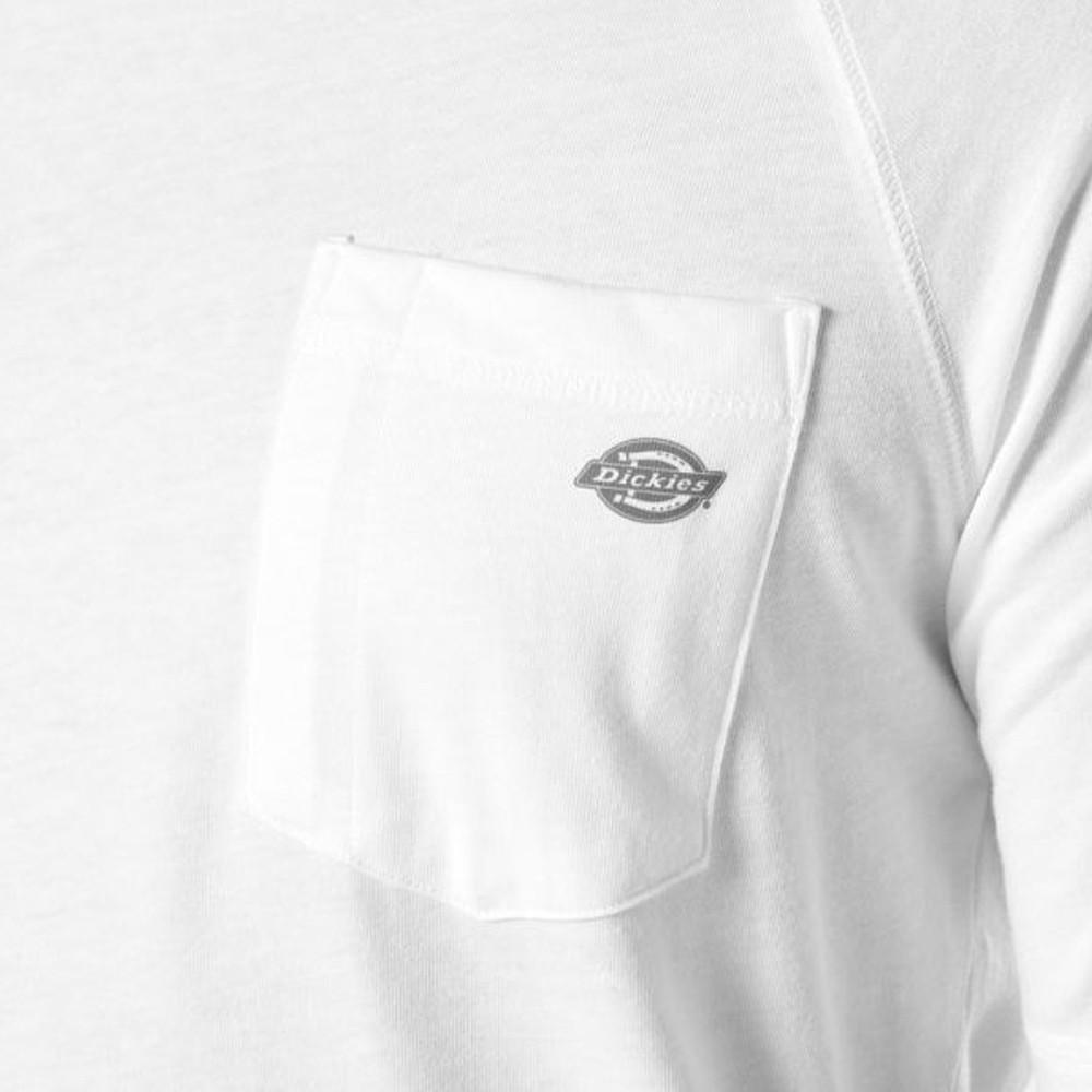 T-shirt Blanc Homme Dickies Temp Iq vue 3