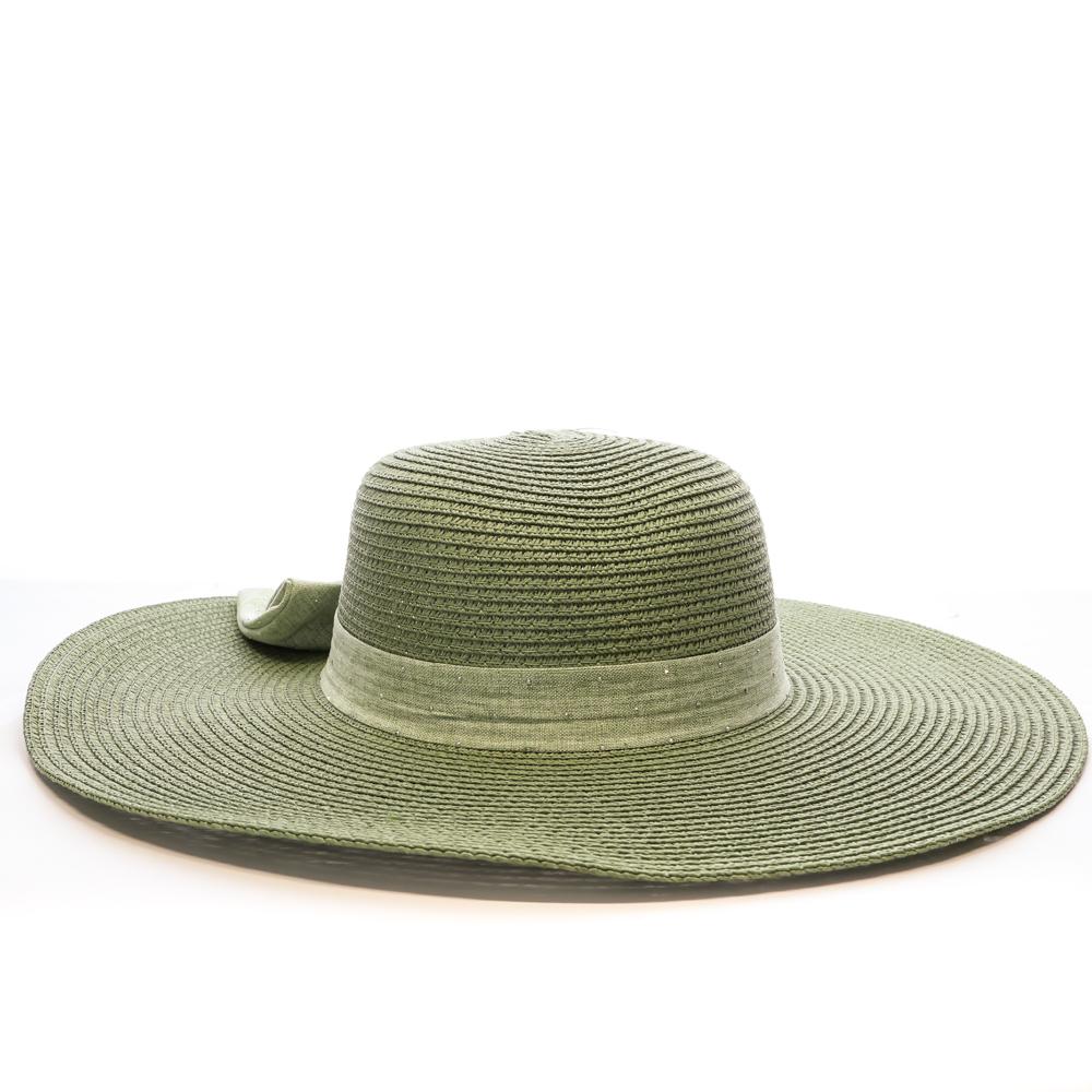 Chapeaux Kaki Femme Via Lorenzo Capeline Ivoire vue 2