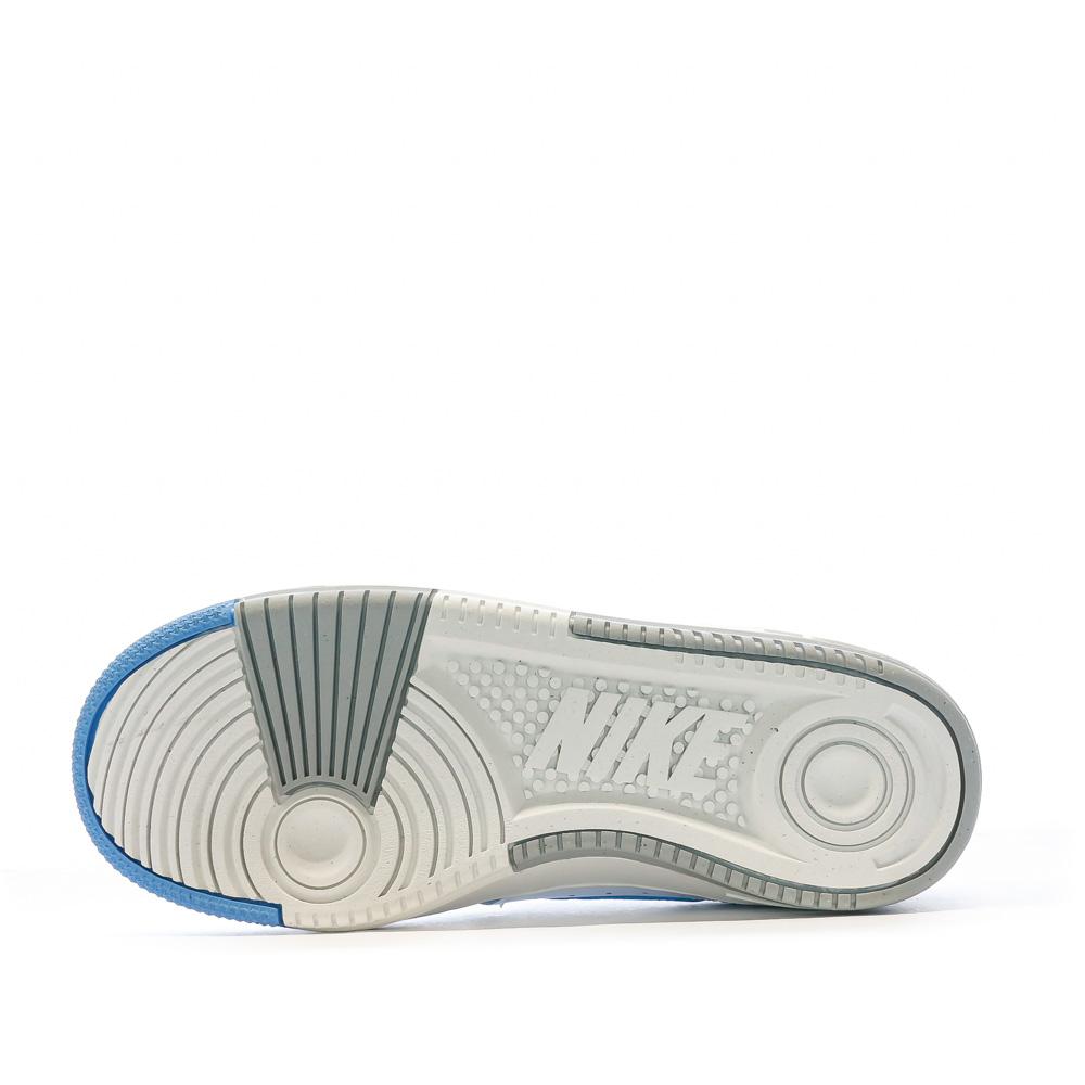 Baskets Blanches/Bleu Femme Nike Gamma Force vue 5
