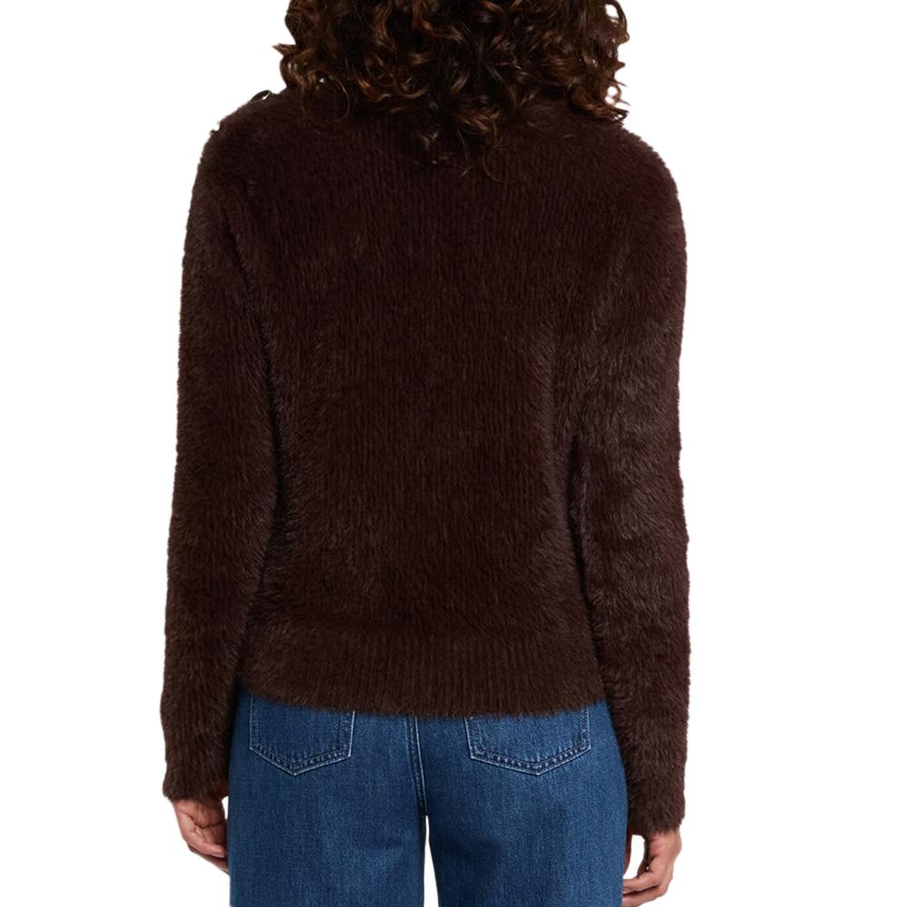 Pull Marron Femme Morgan Duveteuse vue 2