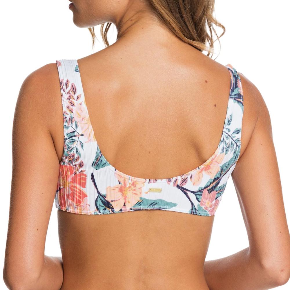 Haut de Bikini à fleurs Femme Roxy Just Shine vue 2