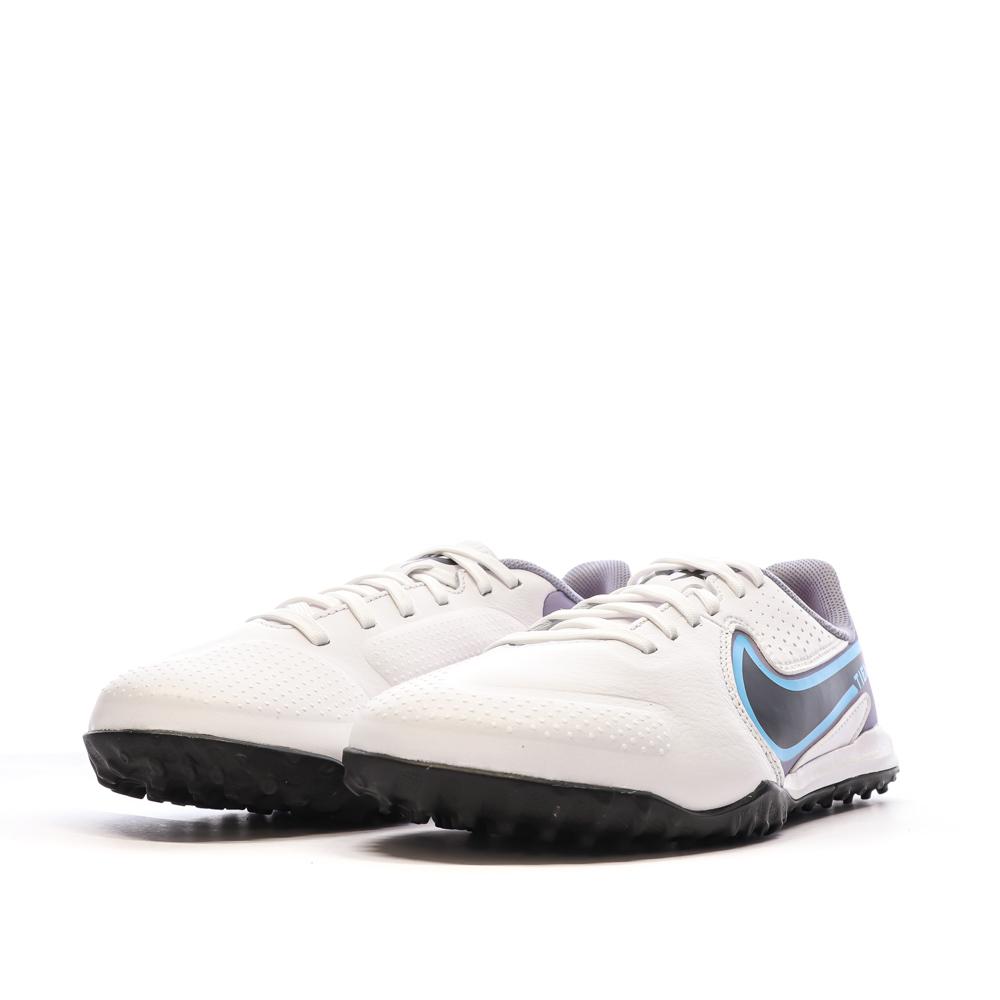 Chaussures de Football Blanche Garçon Nike Legend 9 Academy vue 6