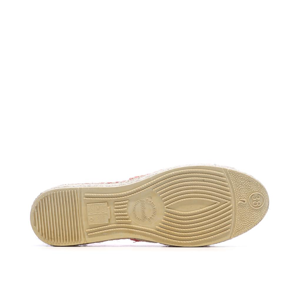 Espadrilles Rose Femme Ushuaia Dimitrie vue 5