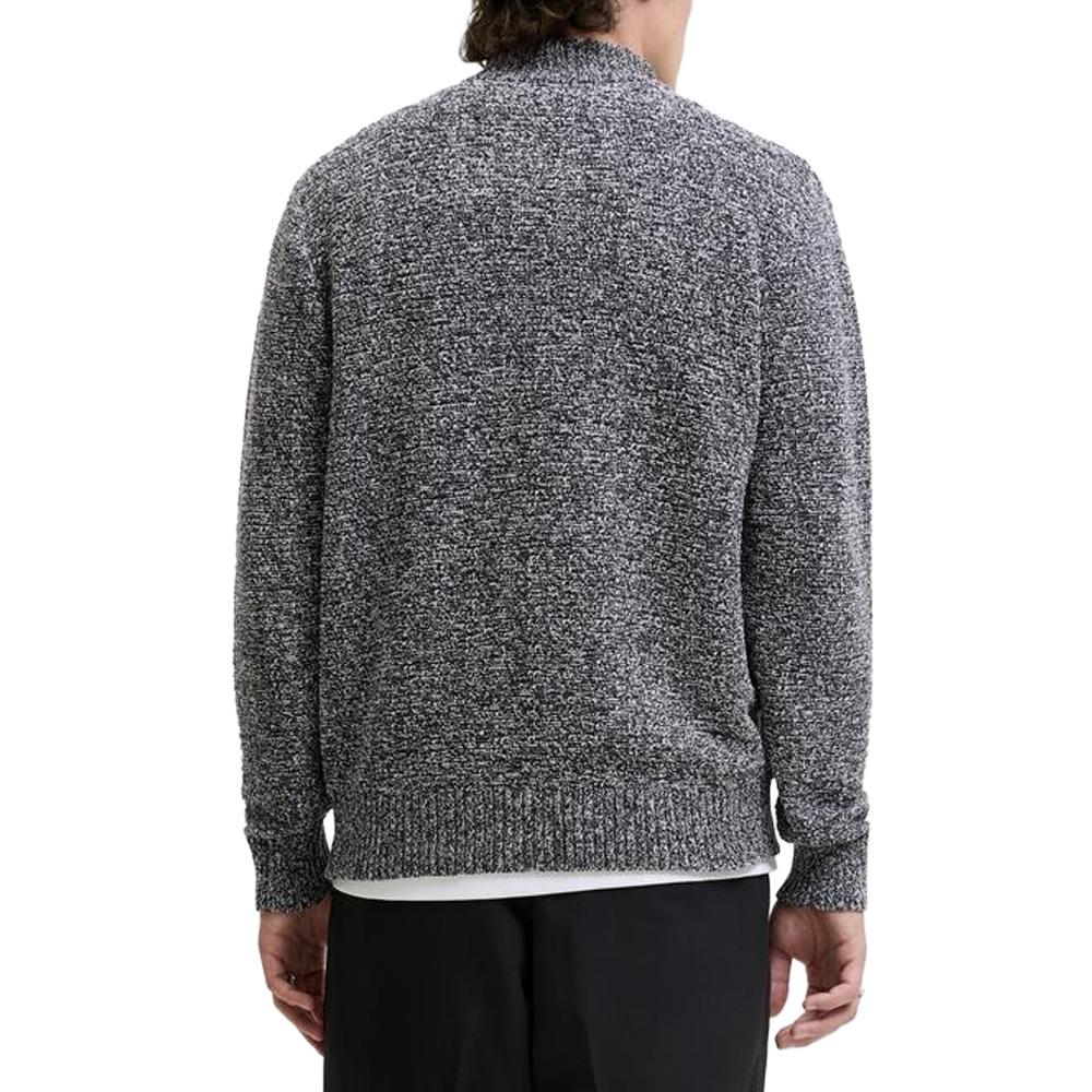 Pull Noir Homme Jack & Jones Jeremy vue 2