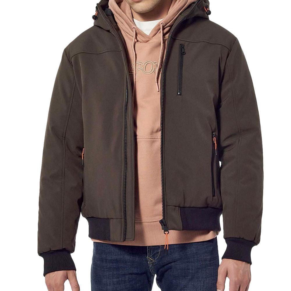 Blouson Marron Foncé Homme Kaporal Bayo pas cher