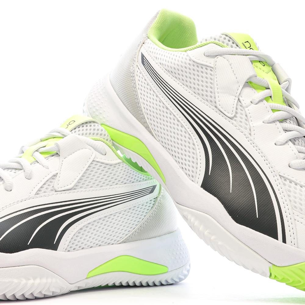 Chaussures de Padel Blanc/Jaune Homme Puma Nova Court vue 7