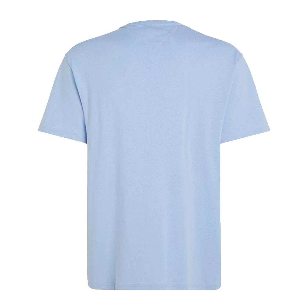 T-shirt Bleu Homme Tommy Hilfiger DM0DM18649-C3S vue 2