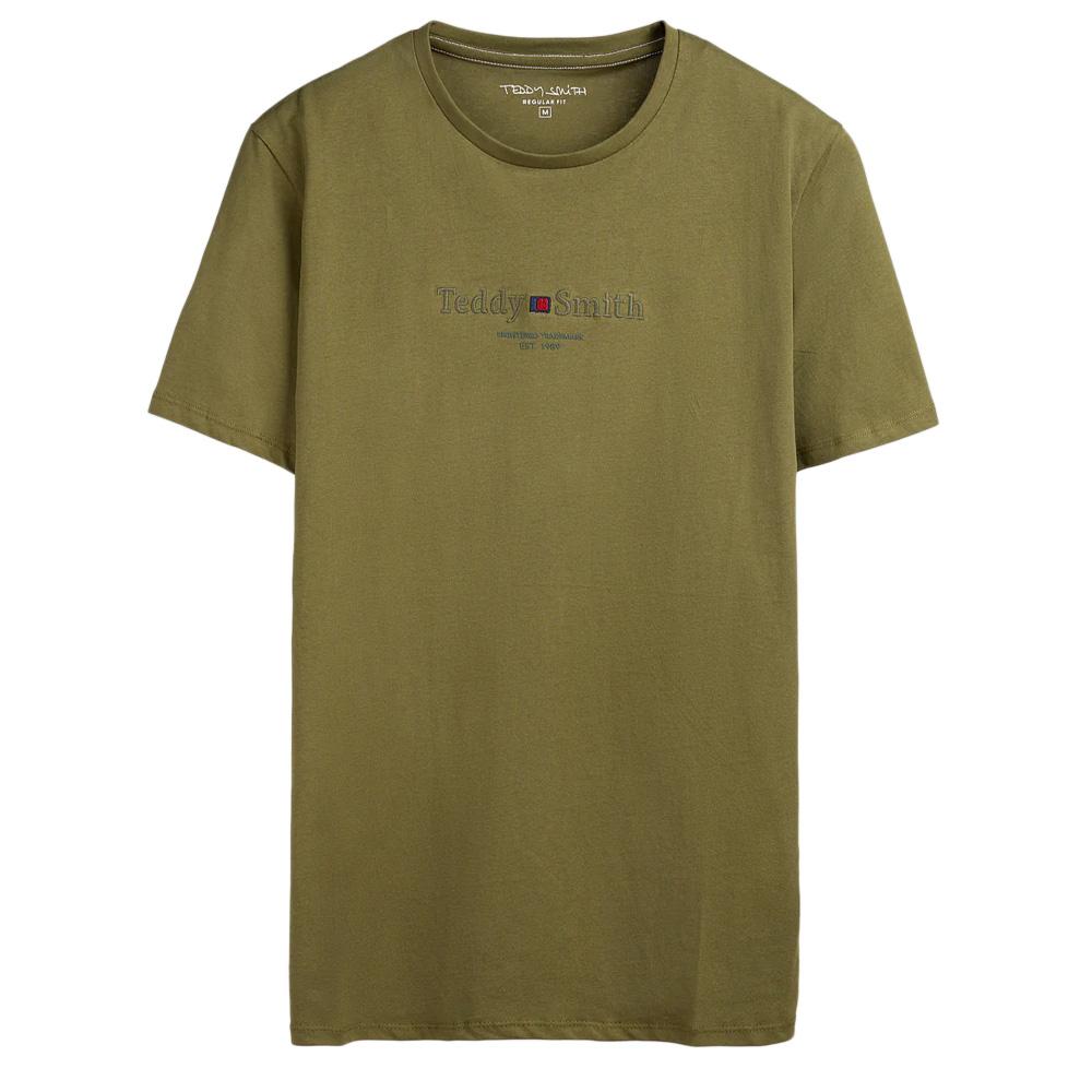 T-shirt Kaki Homme Teddy Smith 11017024D0 pas cher