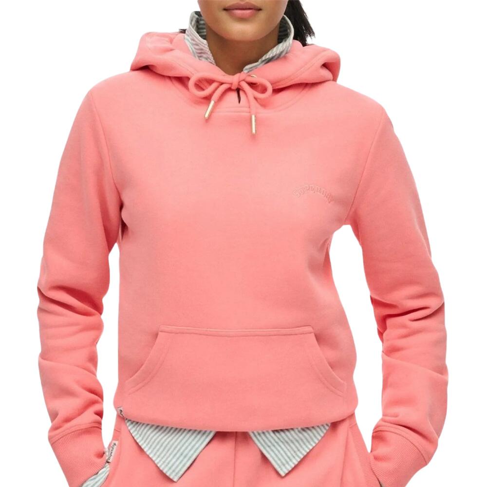 Sweat Rose Femme Superdry Essential pas cher
