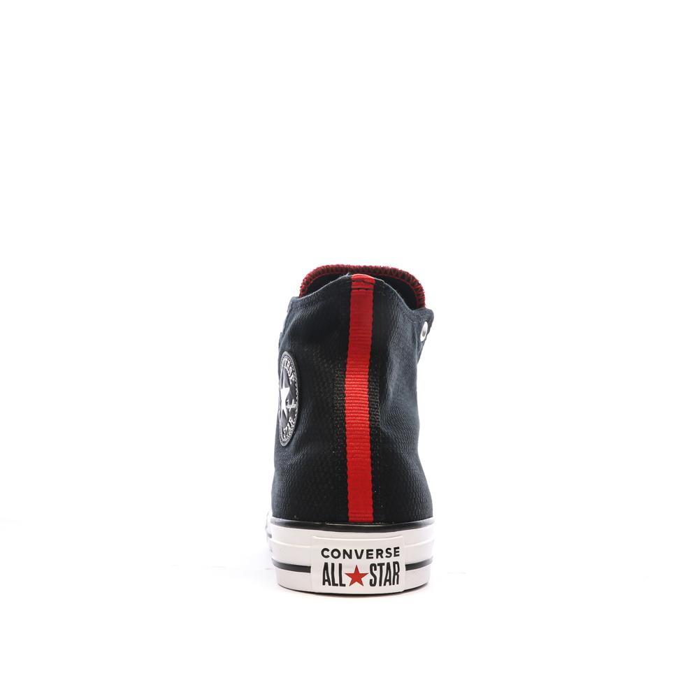 Baskets Noires/Rouge/Blanches Converses Chuck Taylor All Star vue 3