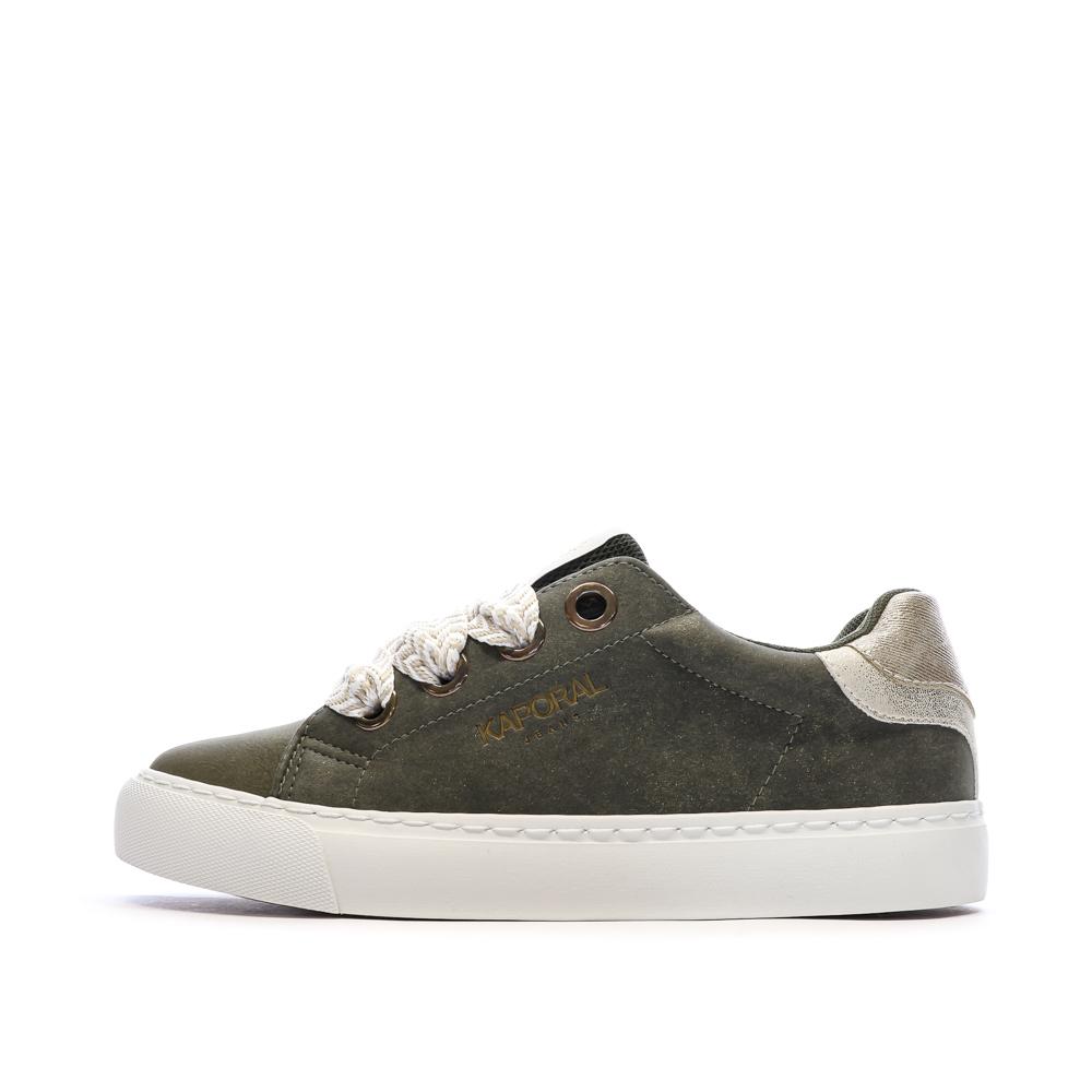 Baskets Kaki Femme Kaporal Severine pas cher