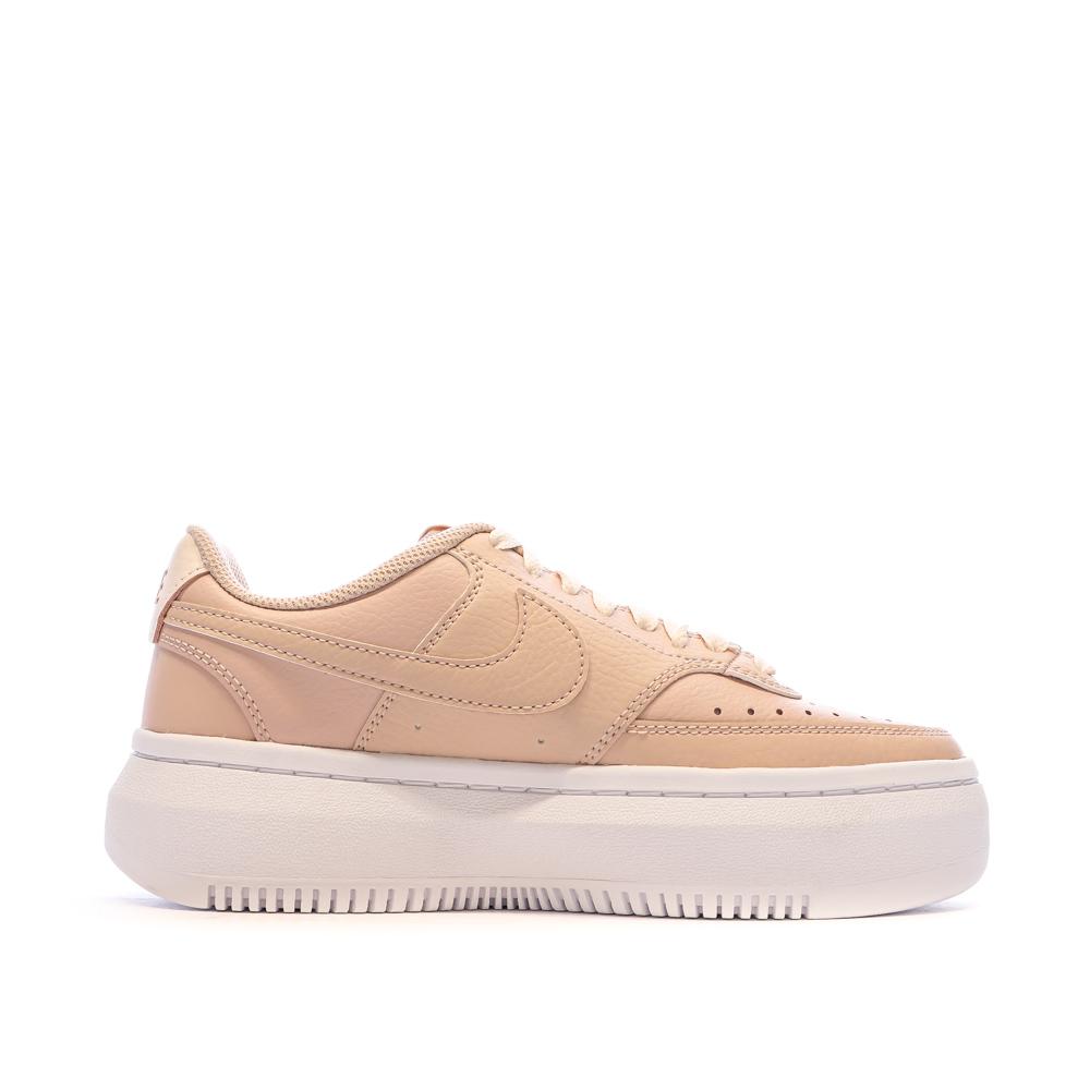 Baskets Rose Femme Nike Nike Court Vision Alta vue 2