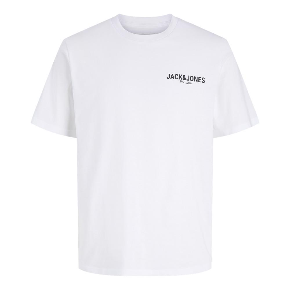 T-Shirt Blanc Garçon Jack & Jones Blaoscar pas cher