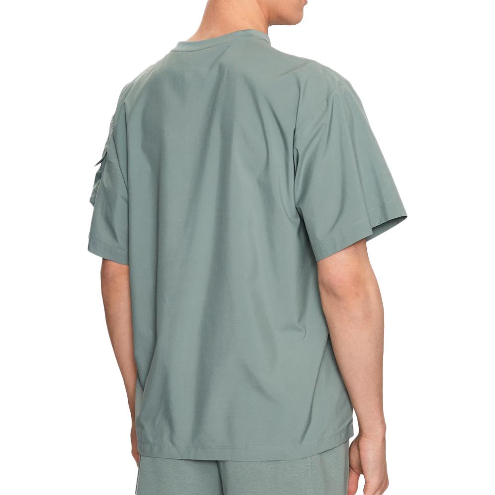 T-shirt Vert Homme Adidas IC3731 vue 2