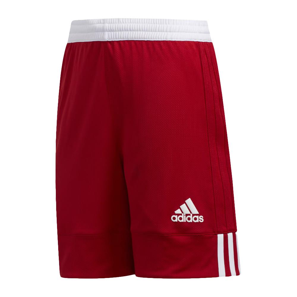 Short Rouge Garçon Adidas 3g Spee pas cher