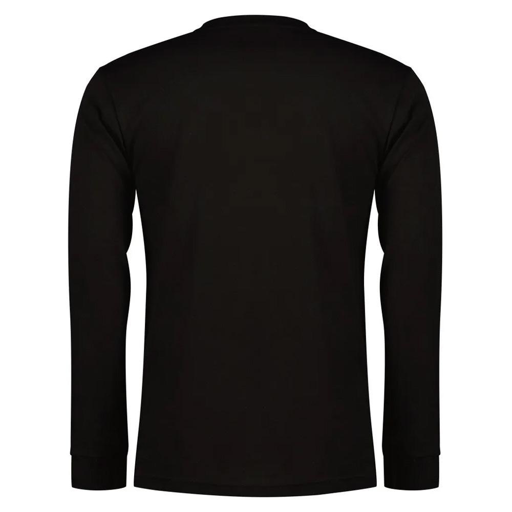 T-Shirt Manches longues Noir Mixte Lacoste TH3662 vue 2