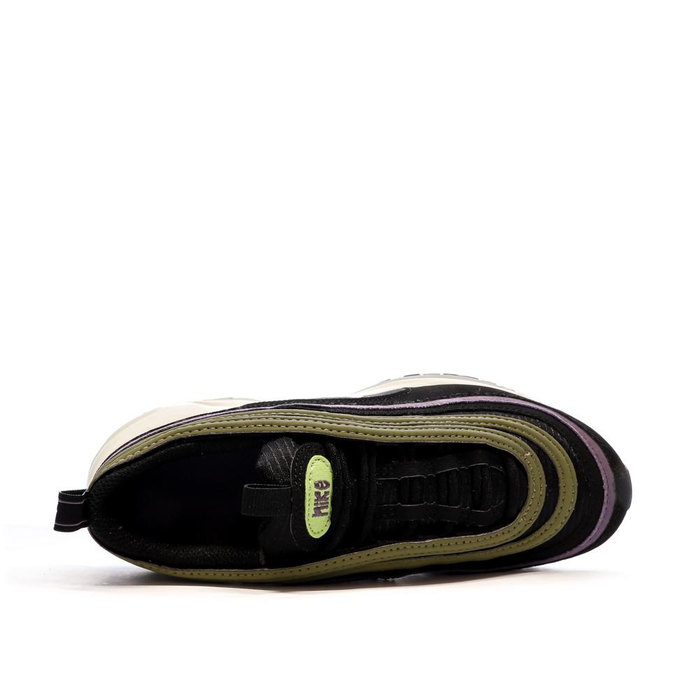 Baskets Noir/Kaki Femme Nike Air Max 97 vue 4