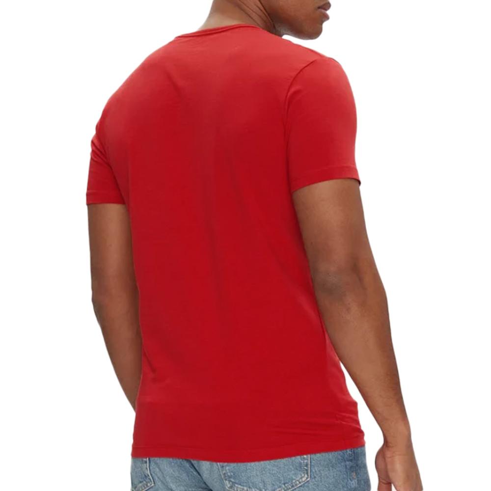 T-shirt Rouge Homme Pepe Jeans Original Basic vue 2