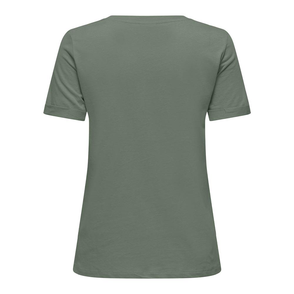 T-shirt Kaki Femme JDY Kitty vue 2