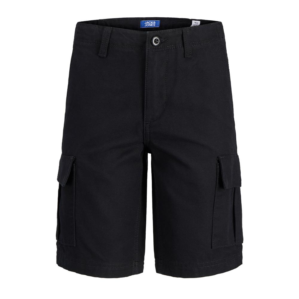 Short Noir Garçon Jack & Jones Cole pas cher