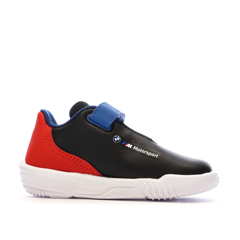 Baskets Noires/Rouges/Bleu Garçon Puma Drift Cat vue 2