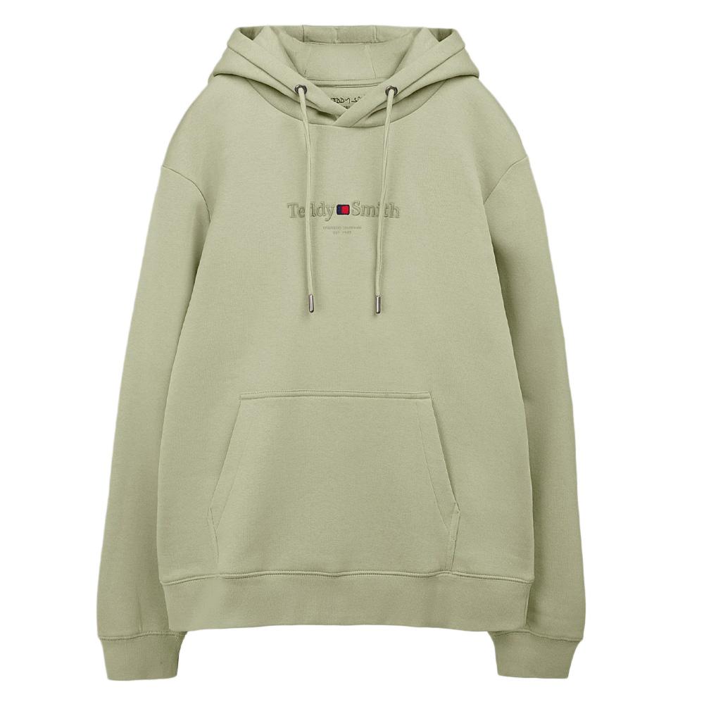 Sweat à Capuche Vert Homme Teddy Smith Jim pas cher