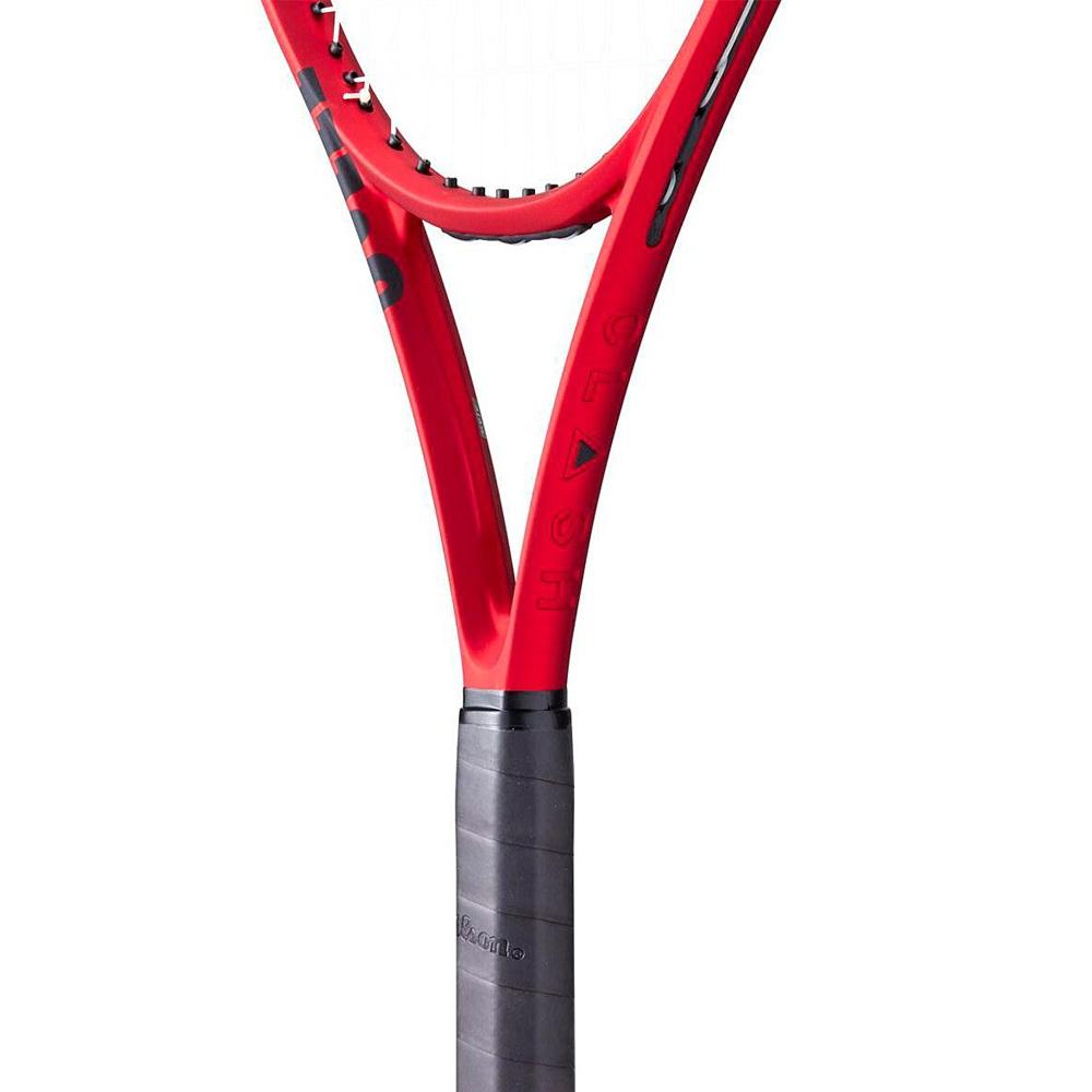Raquette de Tennis Rouge/Noir Adulte Wilson Clash 100l V2.0 vue 2
