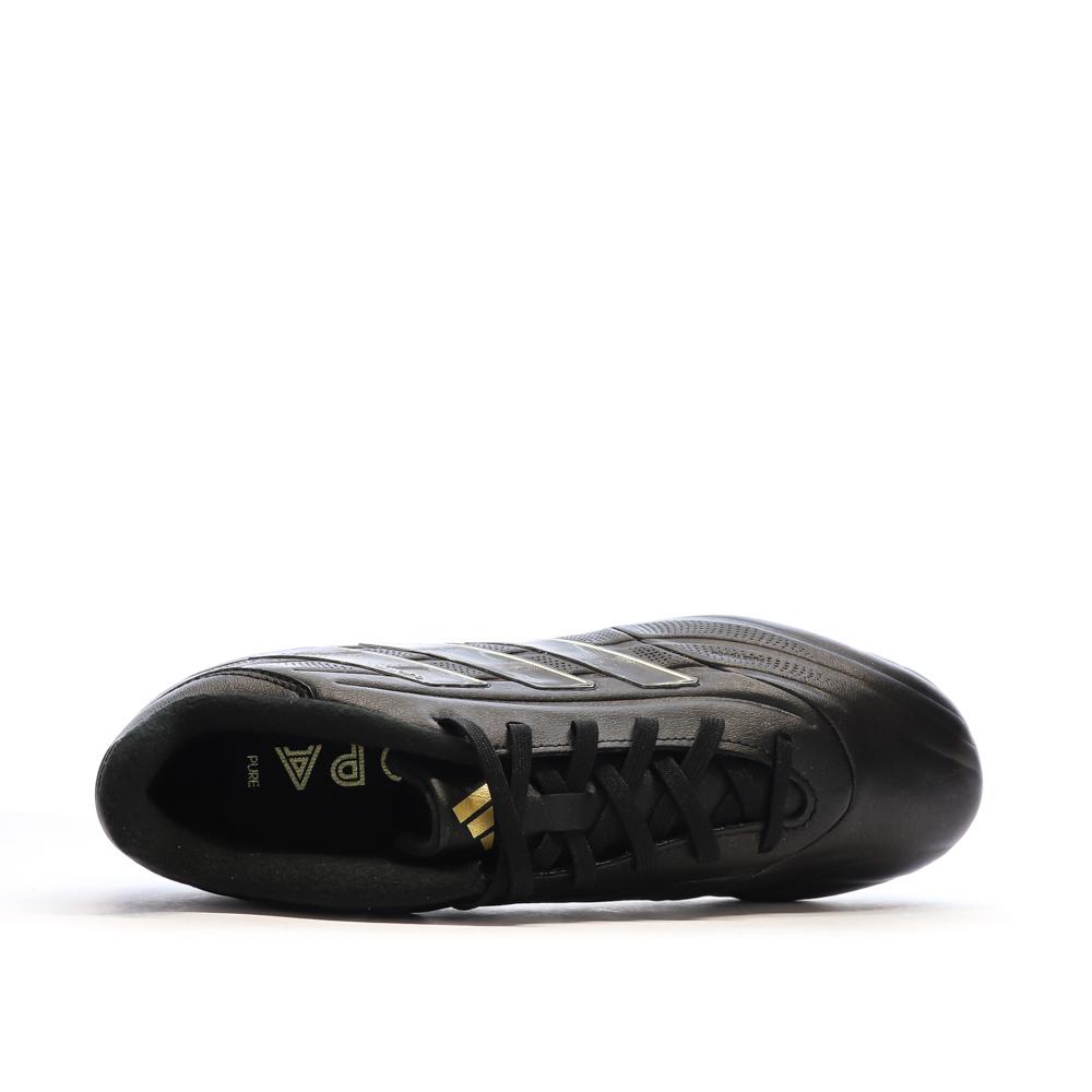Chaussures de Foot Noires Adulte Homme Adidas Copa Pure 2 League FG vue 4