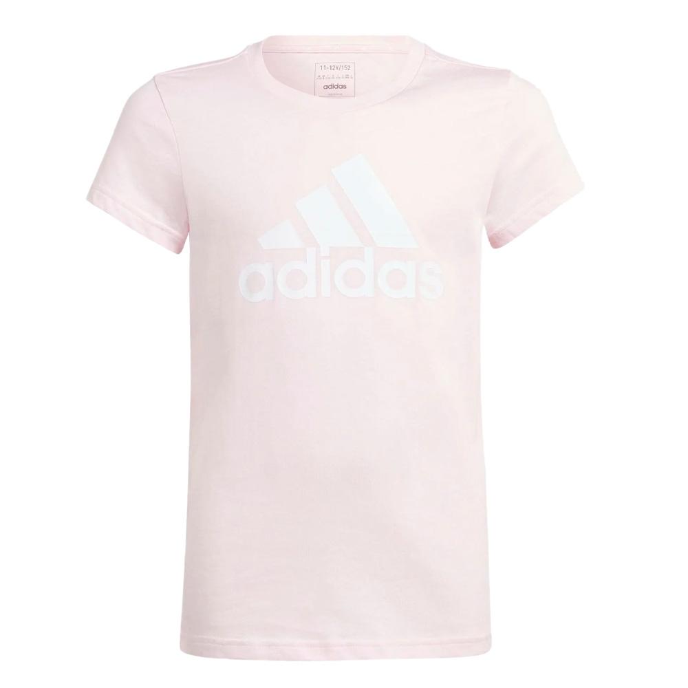 Camiseta rosa de niña Adidas Bl barato