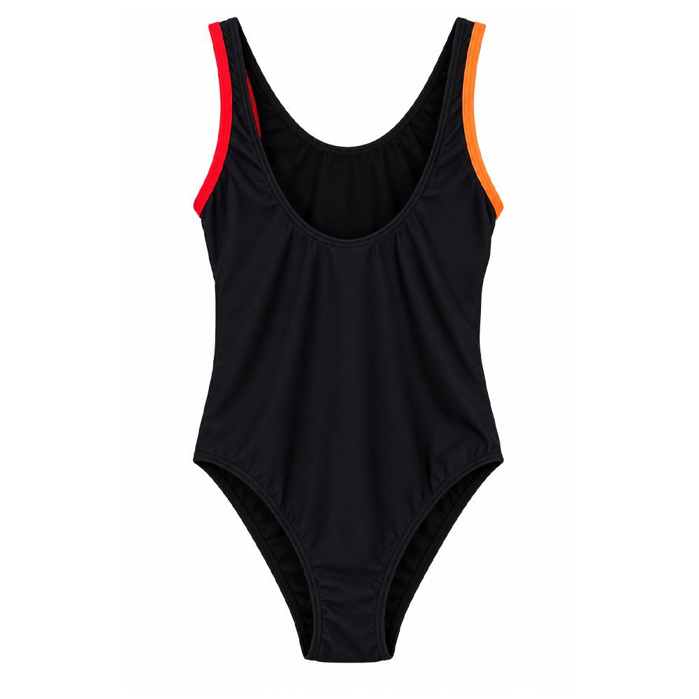 Maillot de bain Noir Fille Lhoste Naiade vue 2