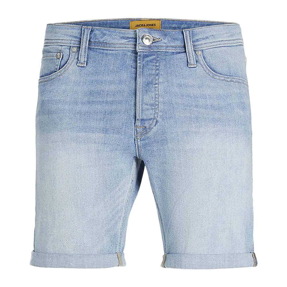Short en Jean Bleu Clair Homme Jack & Jones 12211749 pas cher