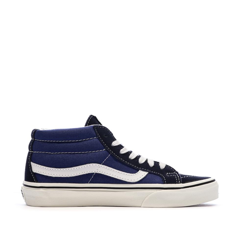 Zapatillas azules unisex Vans UA Sk8-mid Reissue ver 2