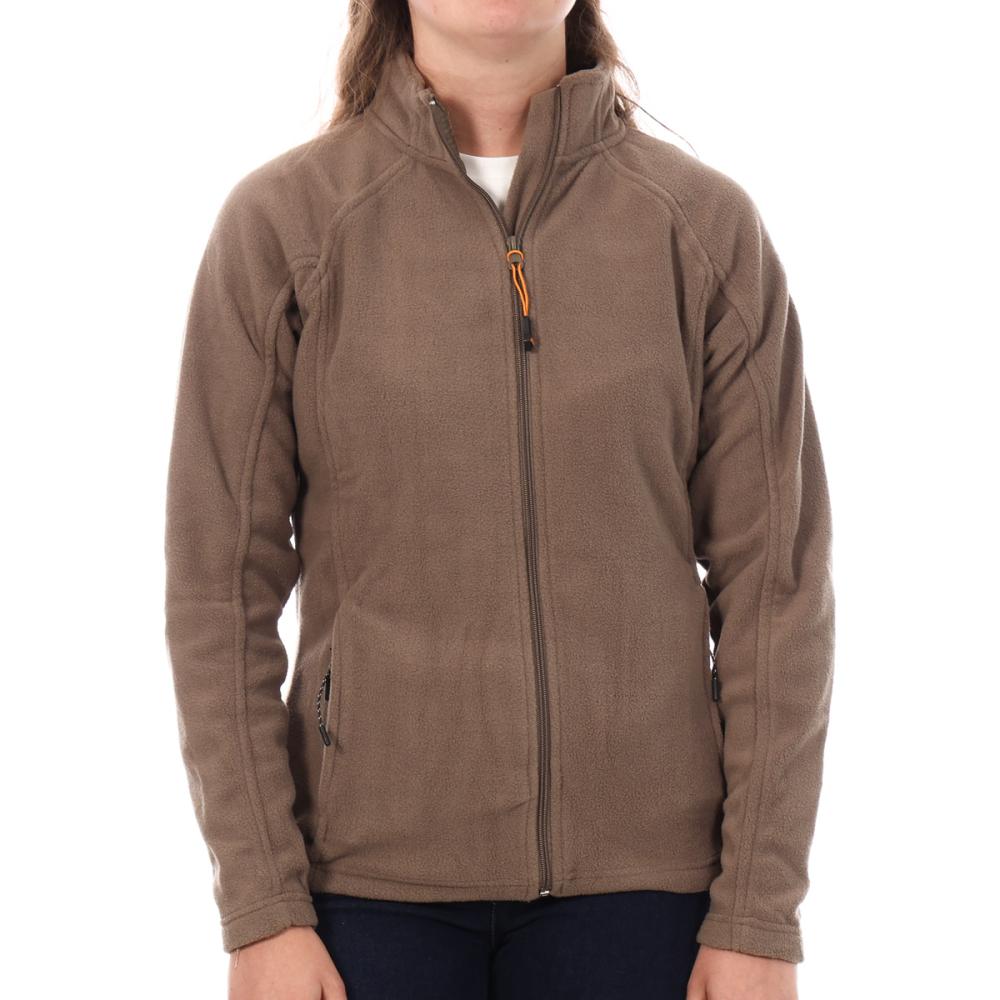 Sweat Polaire Marron Femme Best Mountain Victoria pas cher