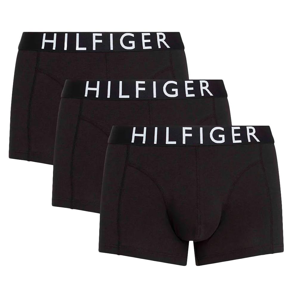 x3 Boxers Noir Homme Tommy Hilfiger Trunkss pas cher