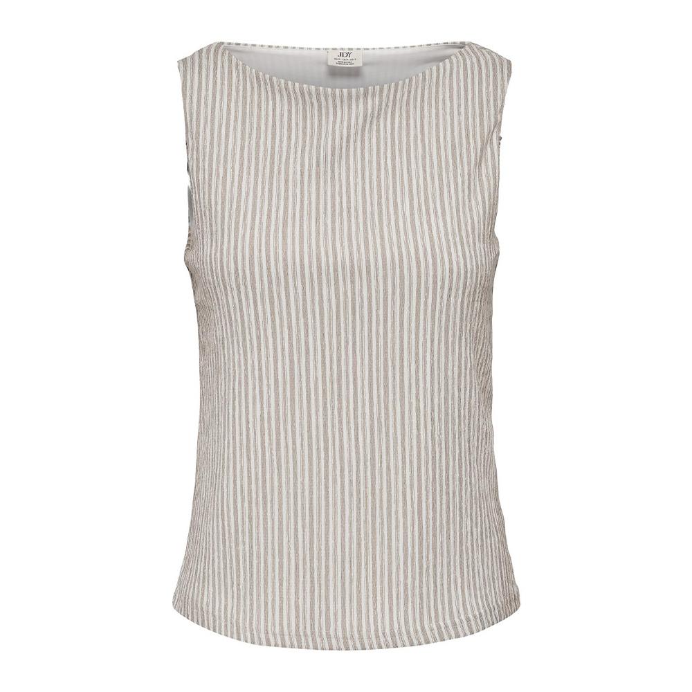 Top Blanc/Marron Femme JDY Ocean pas cher