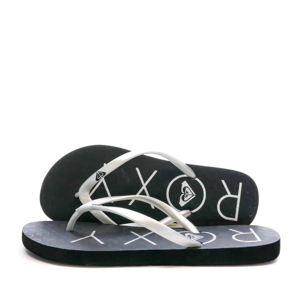 Tongs Grise Femme Roxy Ecitot pas cher