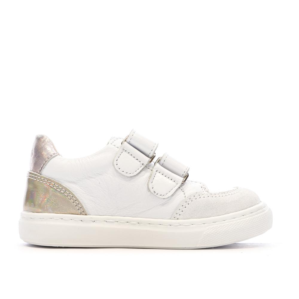 Baskets Blanc/Métal Fille Aster 932460 vue 2
