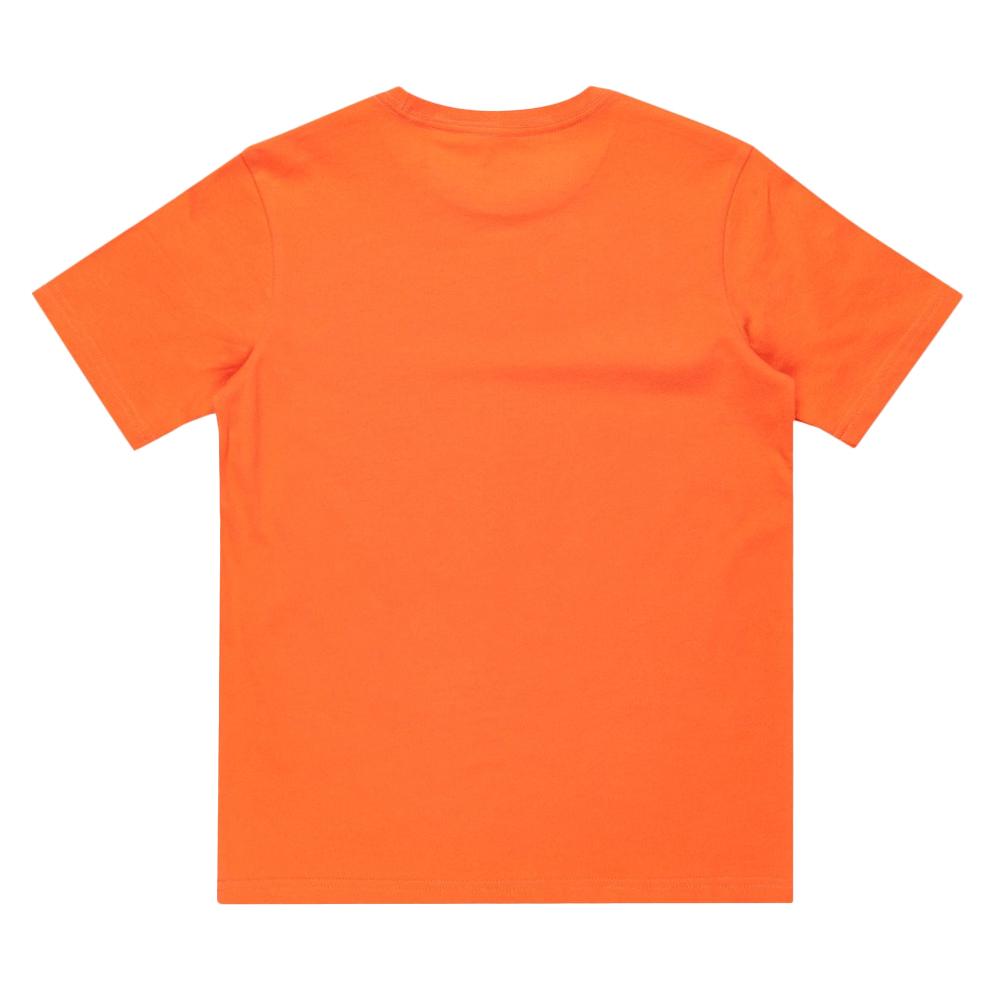 T-shirt Orange Garçon Quiksilver Typed Out vue 2