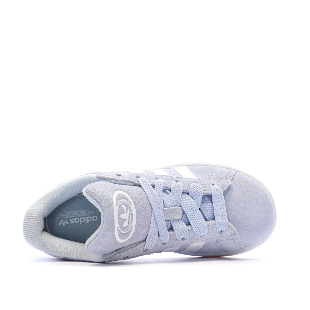 Campus Baskets Bleu Clair Enfant Adidas 00 vue 4