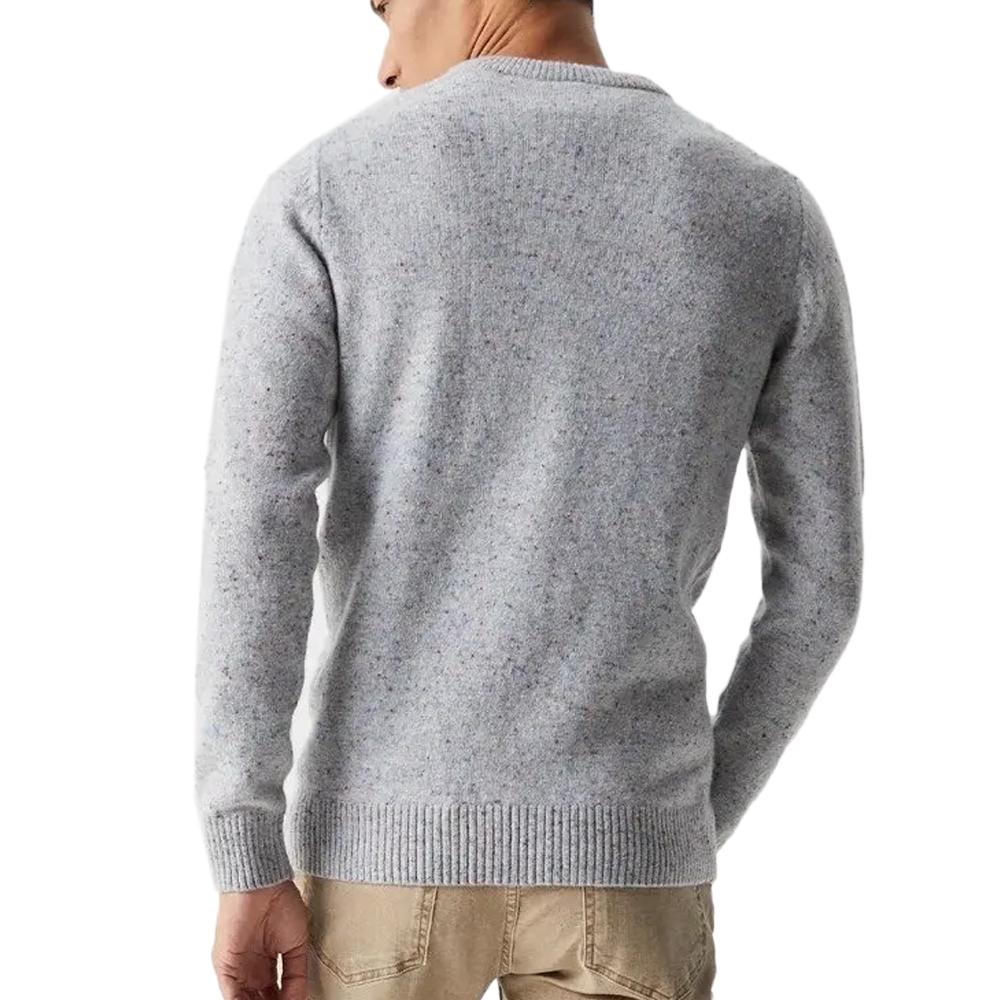 Pull Gris Homme Lacoste Tricot AH2341 vue 2