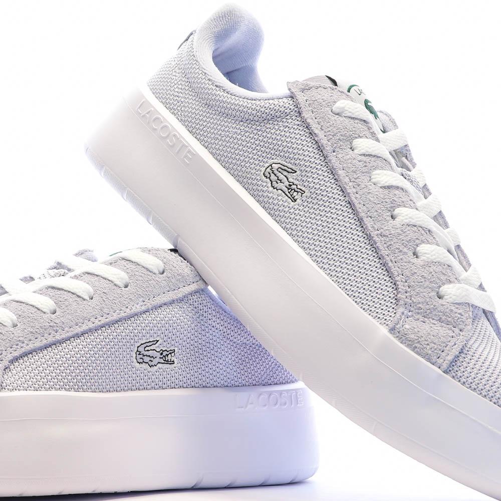 Baskets Bleu Femme Lacoste Carnaby vue 7