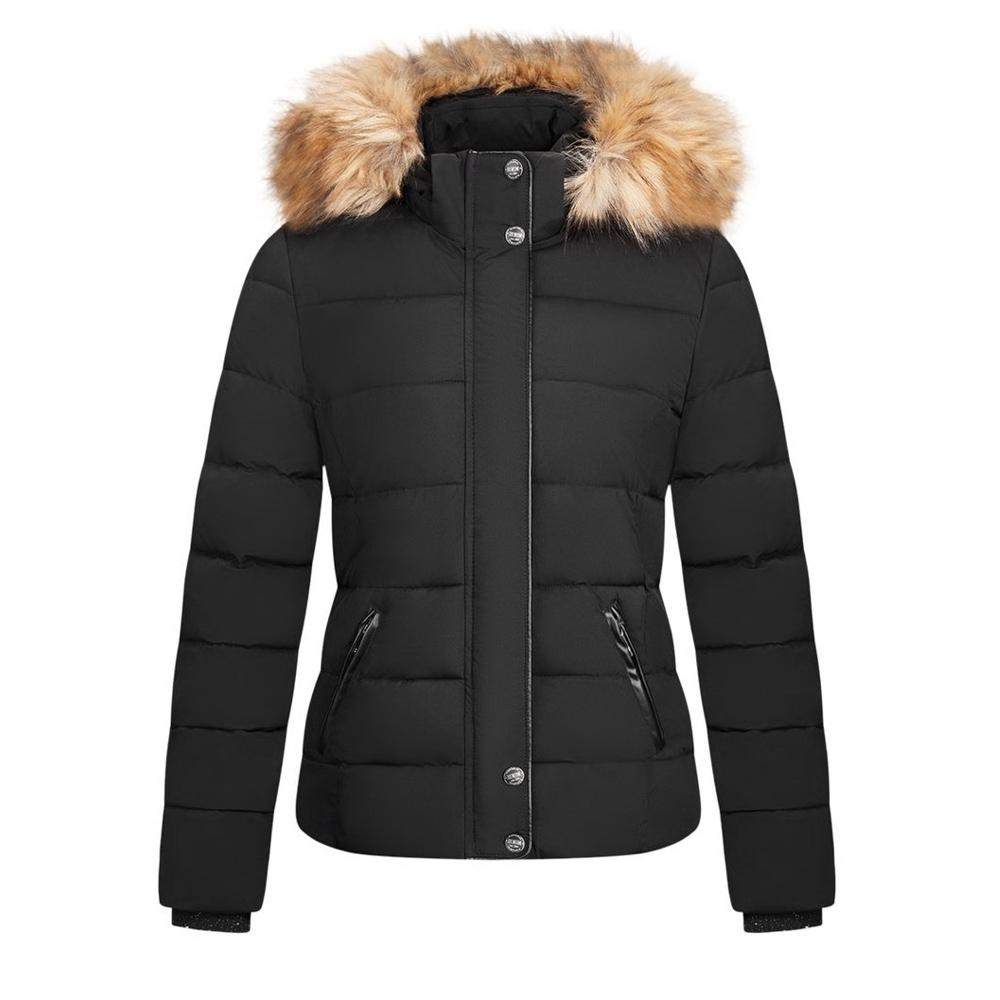 Doudoune Noir Femme Kaporal MABBY pas cher