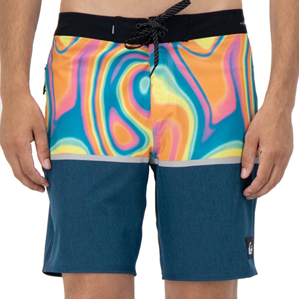 Short de bain Multicolores Homme Quiksilver DIV19 pas cher